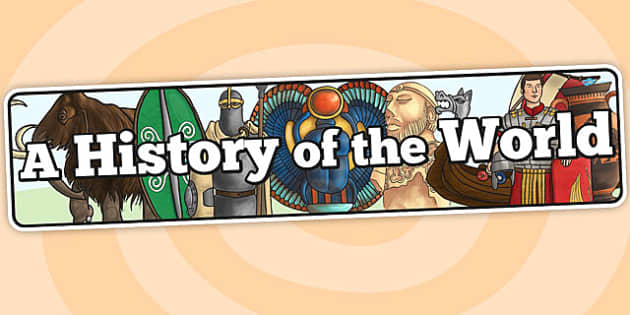 World History Banner